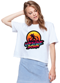 Дамска тениска STRANGER THINGS: UPSIDE DOWN